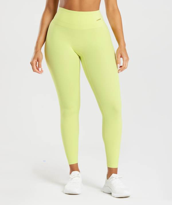 Damske Legíny Gymshark Whitney High Rise Zelene | IF7639405